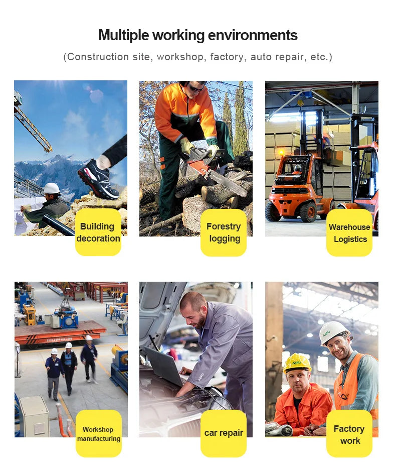 Anti Scald Welding Shoes, New Rotating Button Safety Shoes