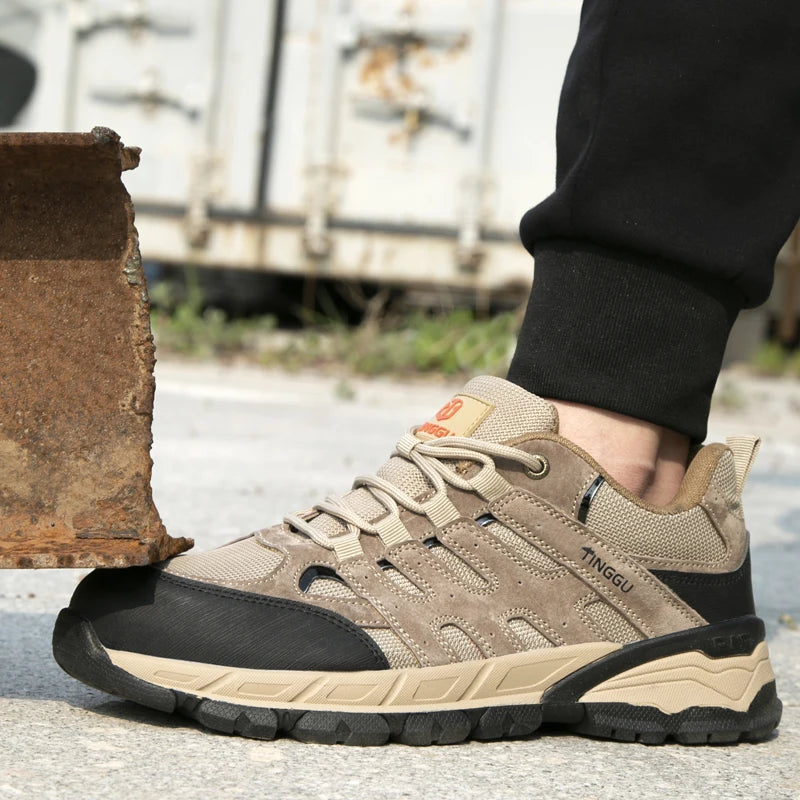Electrical Insulated Shoes Composite Toe Safety Shoes Men Puncture-Proof