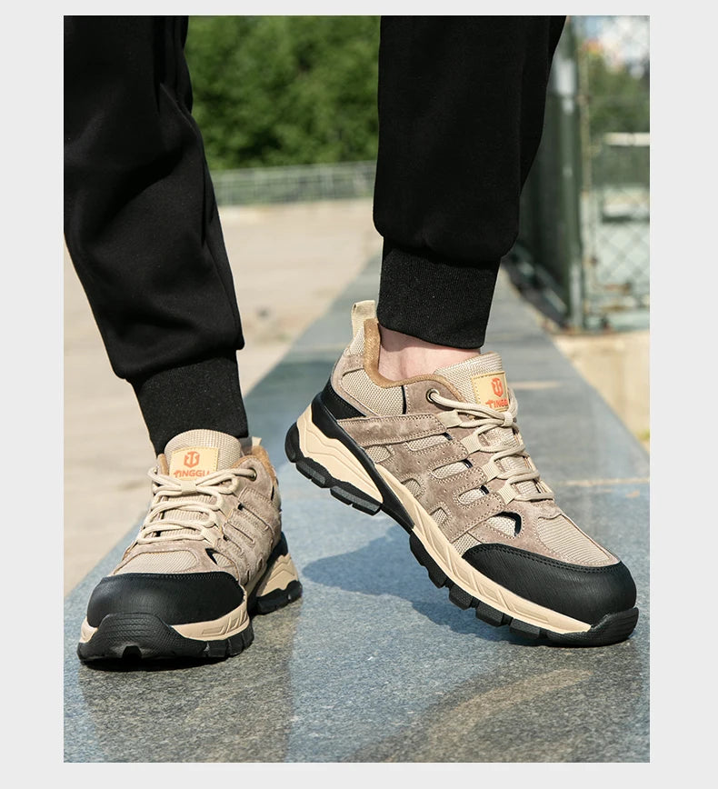 Electrical Insulated Shoes Composite Toe Safety Shoes Men Puncture-Proof