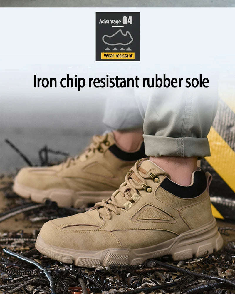 Winter Safety Shoes Work Sneakers Work Safety Boots Steel Toe
