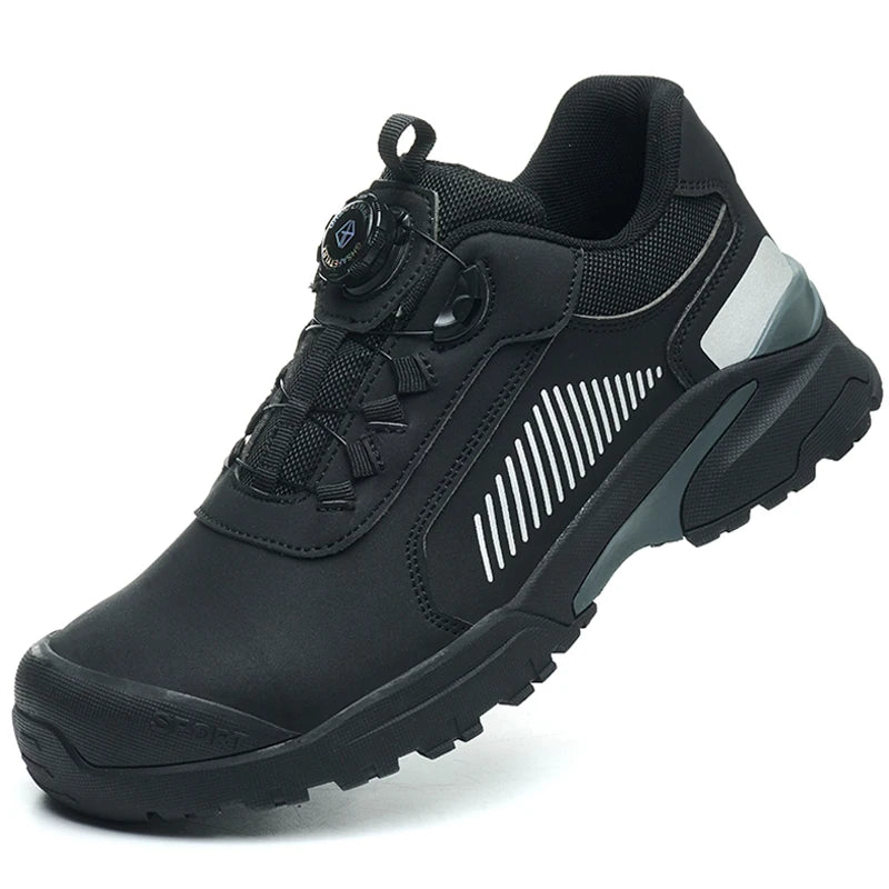 Anti Scald Welding Shoes, New Rotating Button Safety Shoes