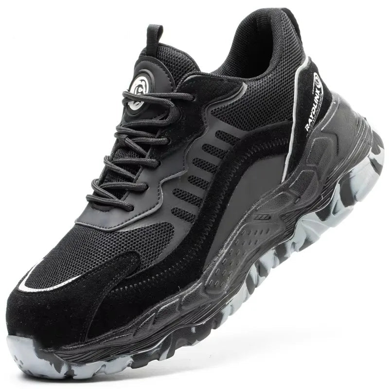 2025 New Work Boots Safety Steel Toe Shoes Unisex Anti Puncture