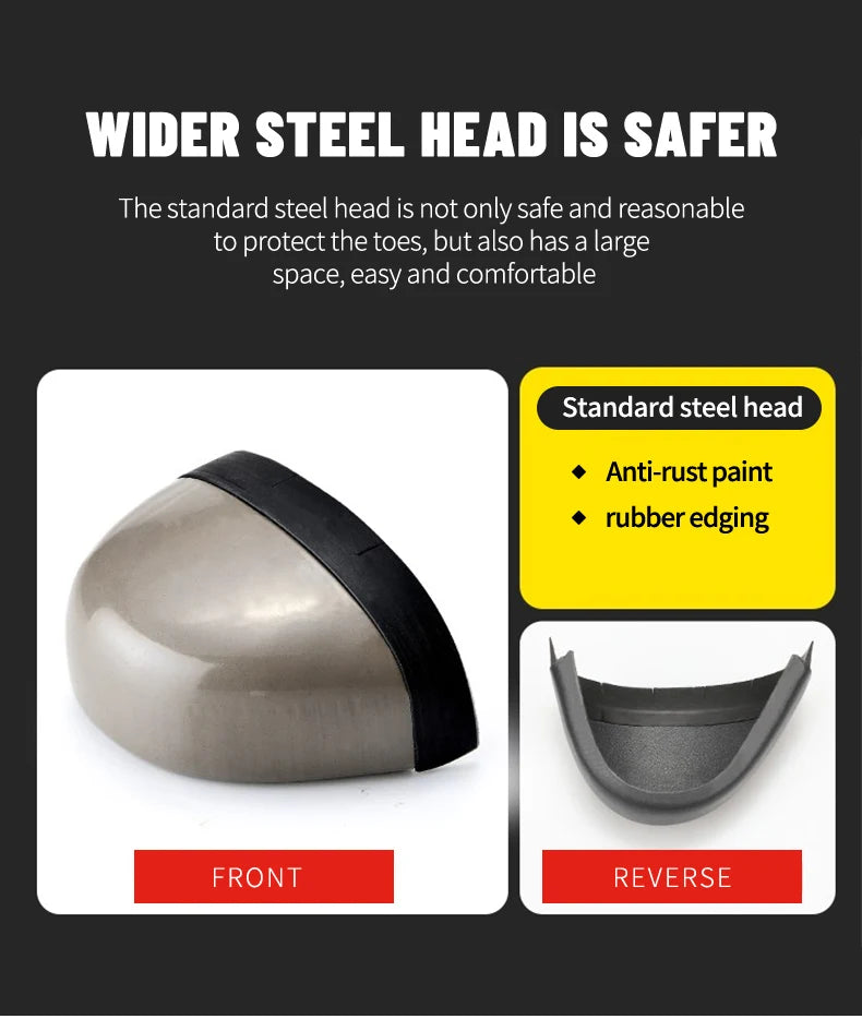 Plus Size Anti Scald Welding Shoes Work Boots Anti-smash Anti-puncture