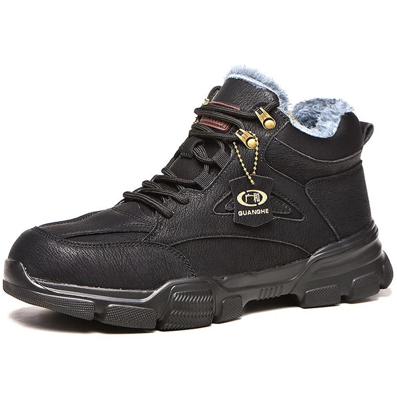 Winter Safety Shoes Work Sneakers Work Safety Boots Steel Toe