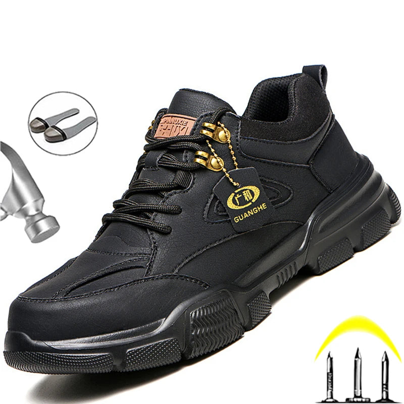 Winter Safety Shoes Work Sneakers Work Safety Boots Steel Toe