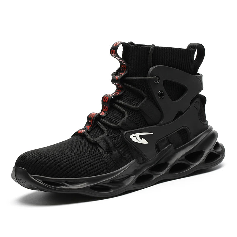 2025 Safety Shoes Steel Toe Shoes Puncture-Proof Adult Work Sneakers