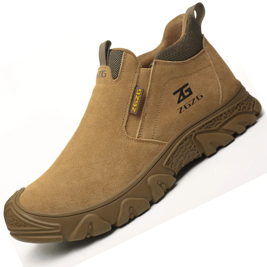 Plus Size Anti Scald Welding Shoes Work Boots Anti-smash Anti-puncture