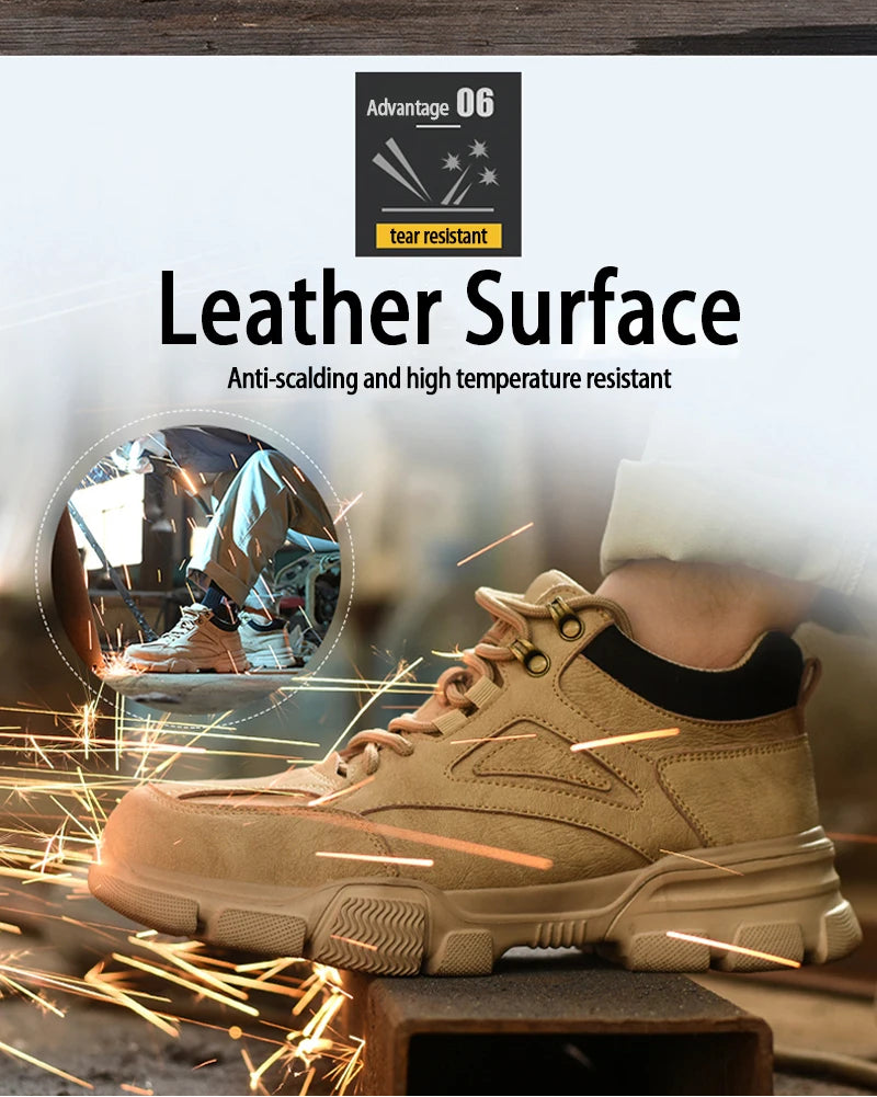 Winter Safety Shoes Work Sneakers Work Safety Boots Steel Toe