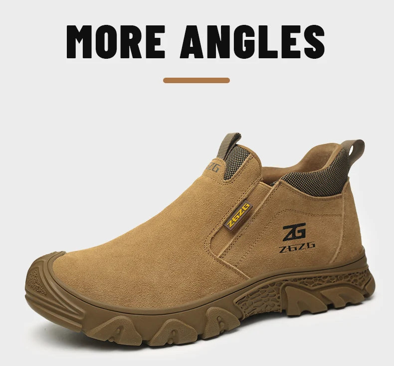 Plus Size Anti Scald Welding Shoes Work Boots Anti-smash Anti-puncture