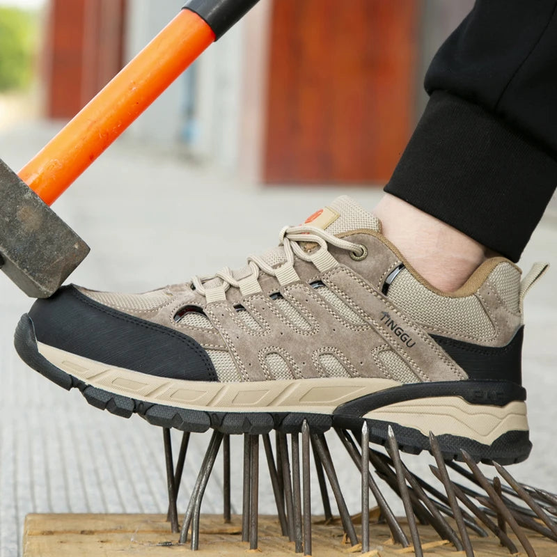 Electrical Insulated Shoes Composite Toe Safety Shoes Men Puncture-Proof