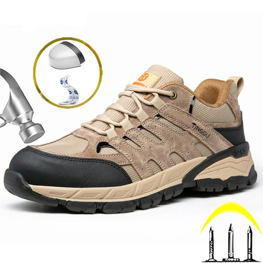 Electrical Insulated Shoes Composite Toe Safety Shoes Men Puncture-Proof