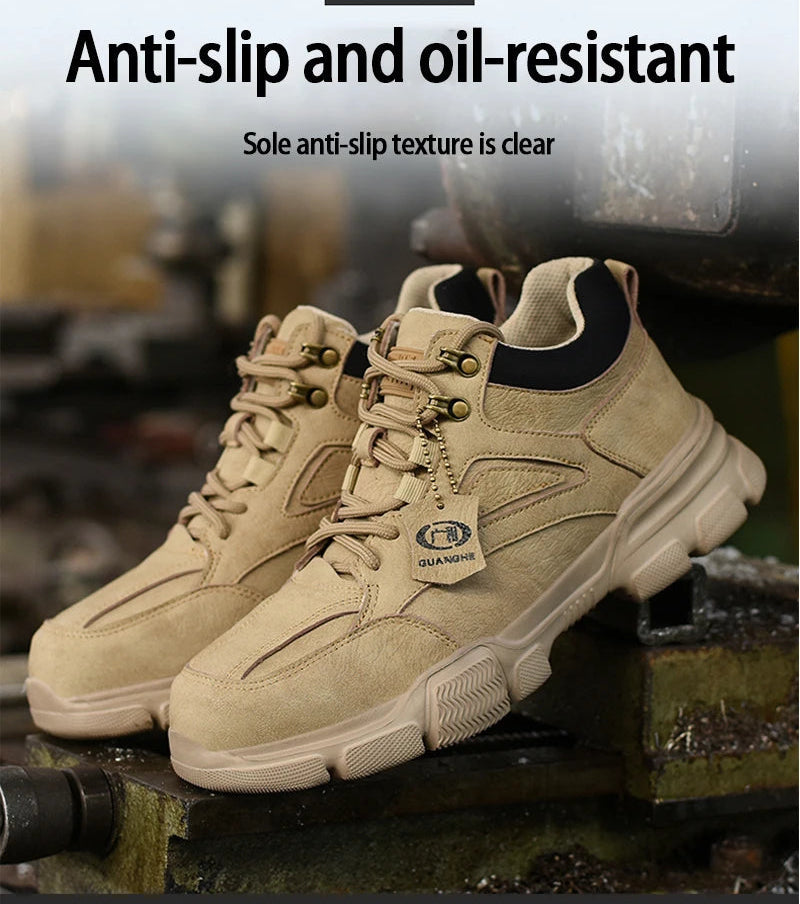 Winter Safety Shoes Work Sneakers Work Safety Boots Steel Toe